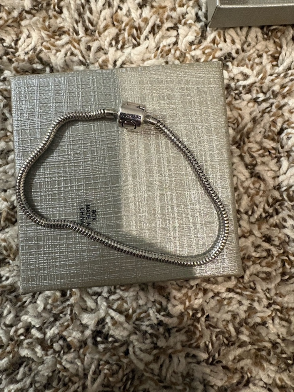Persona Silver Tone Snake Chain Bracelet - Picture 4 of 5